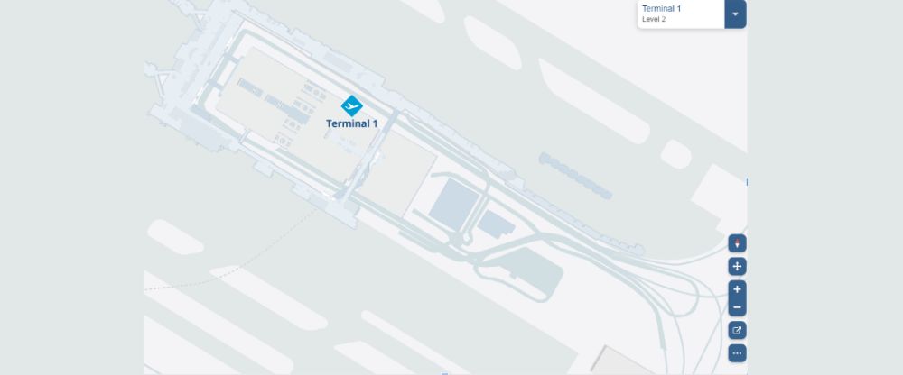 Layout of Delta Air Lines MSP Terminal 