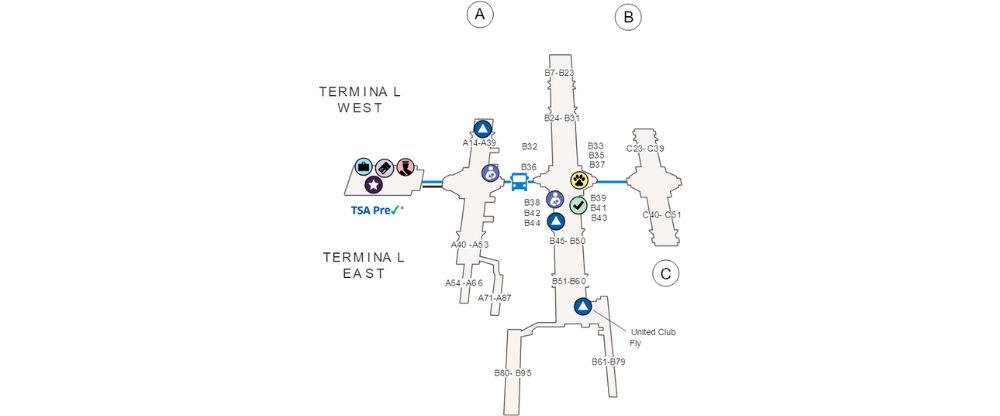 Denver International Airport Terminal Map