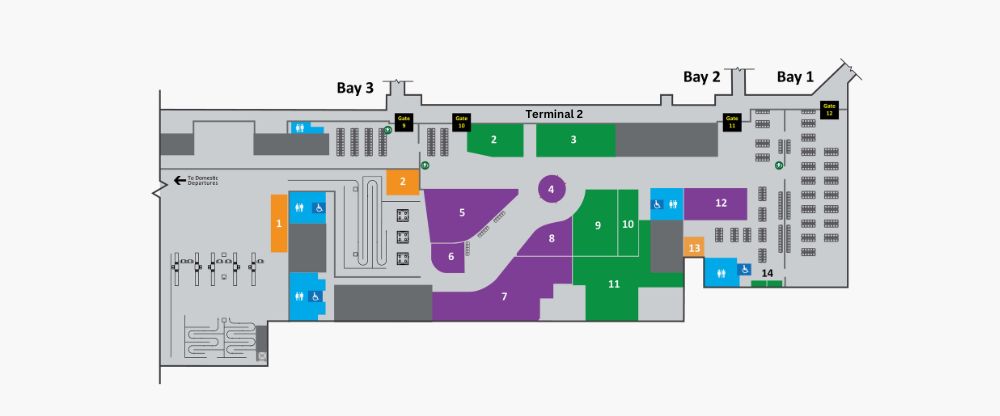 Mactan-Cebu International Airport Terminal Map