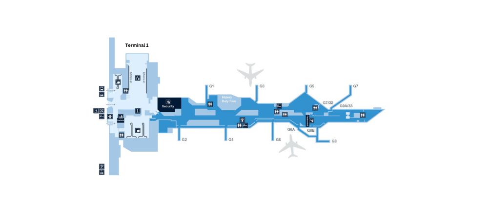 Malmö Airport Terminal Map