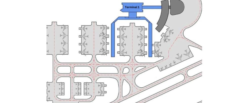 Sphinx International Airport Terminal Map