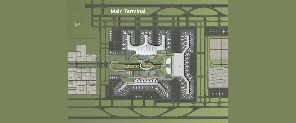 Xining Caojiabao Airport Terminal Map